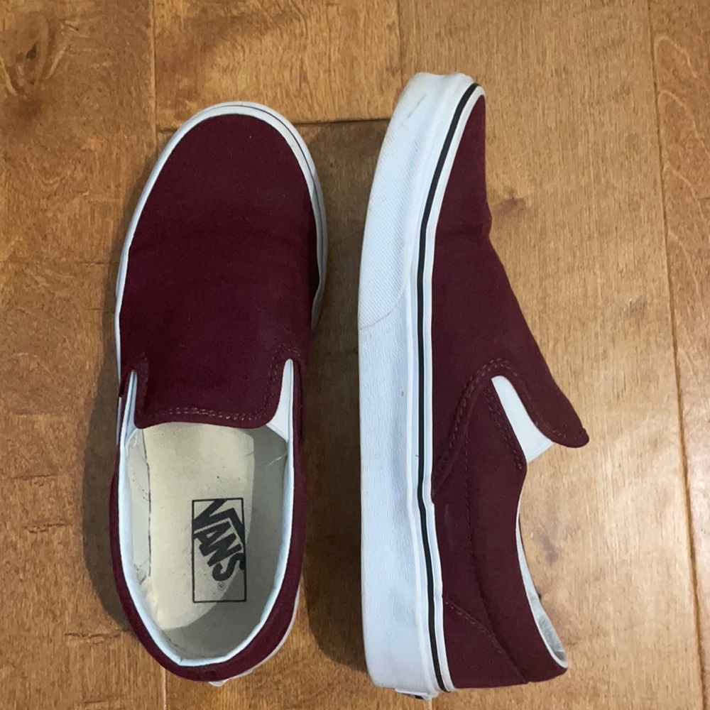 Vans Slip-on Maroon/Burgundy